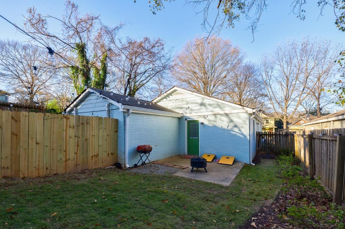 5 Min Grant Park With Fenced Yard Parking Pet Friendly Villa Atlanta Eksteriør bilde